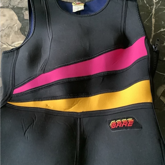 Bare women’s velocity sleeveless black rainbow wetsuit size 14 - Picture 3 of 11
